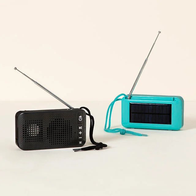 Solar Powered Speaker and Radio