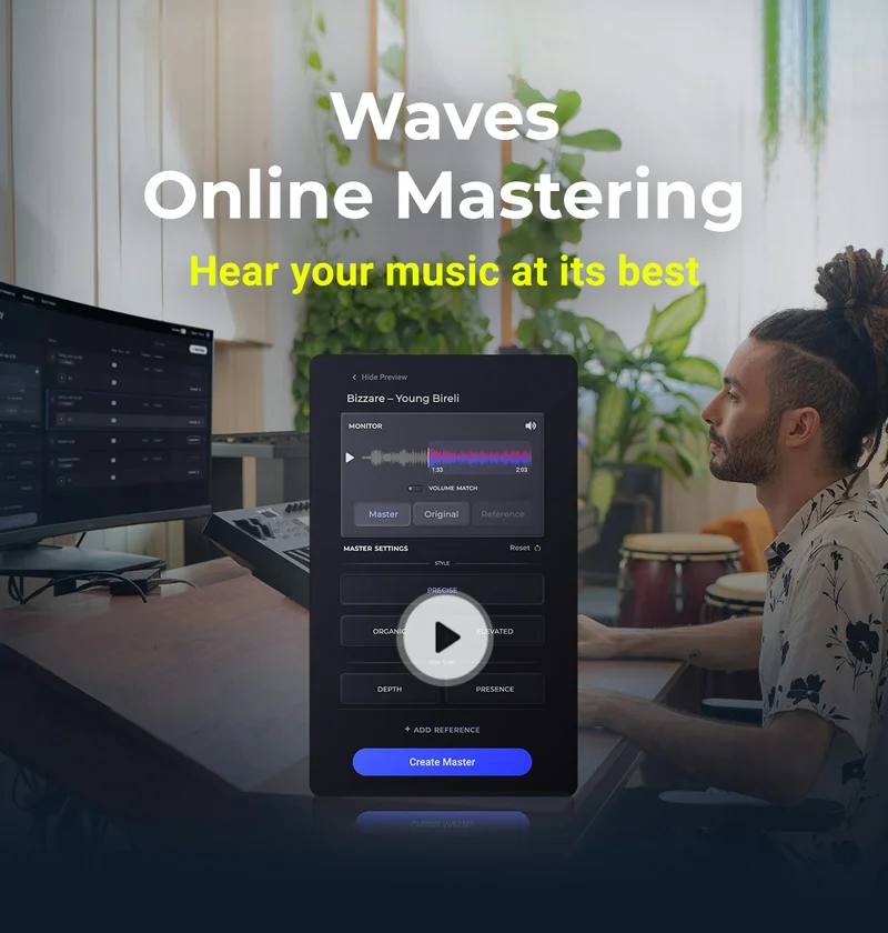 NEW! Waves Online Mastering