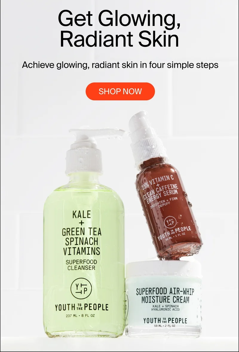 Get glowing radiant skin