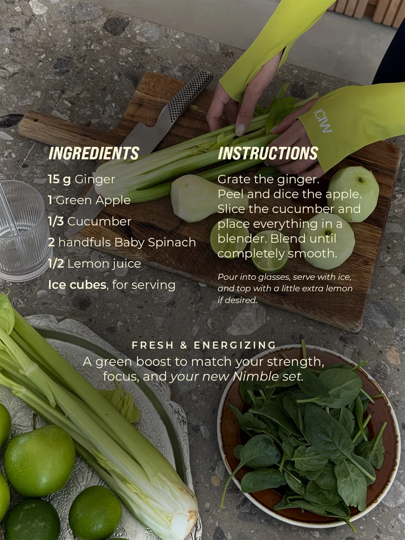 NIMBLE FUEL - HOW TO PREPARE YOUR SMOOTHE