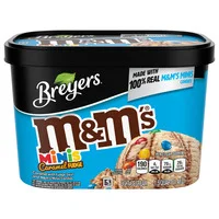 Breyers M&M's Minis Ice Cream, Light, Caramel...