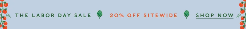 The Labor Day Sale - 20% Off Sitewide - Shop Now
