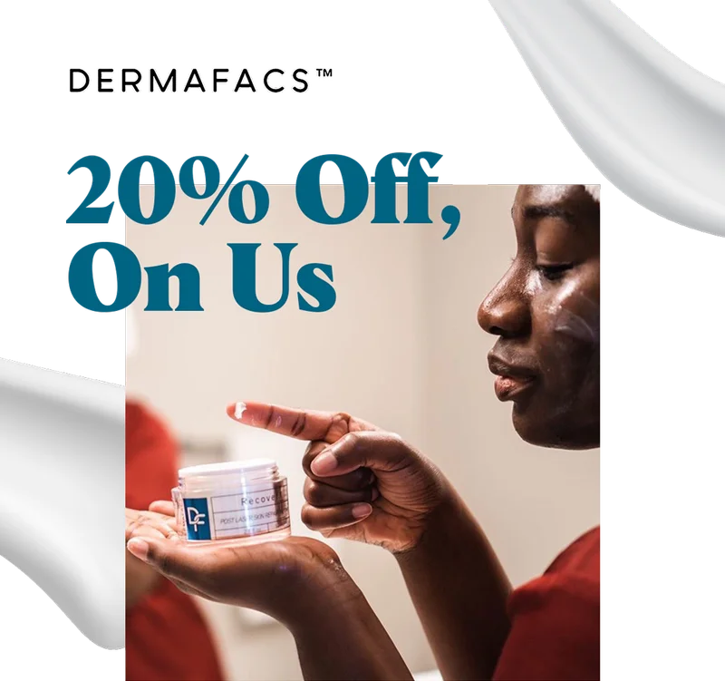 DERMAFACS™ LOGO / 20% Off, On Us