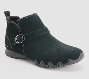 Skechers Bikers Lite Suede Ankle Boots - Class