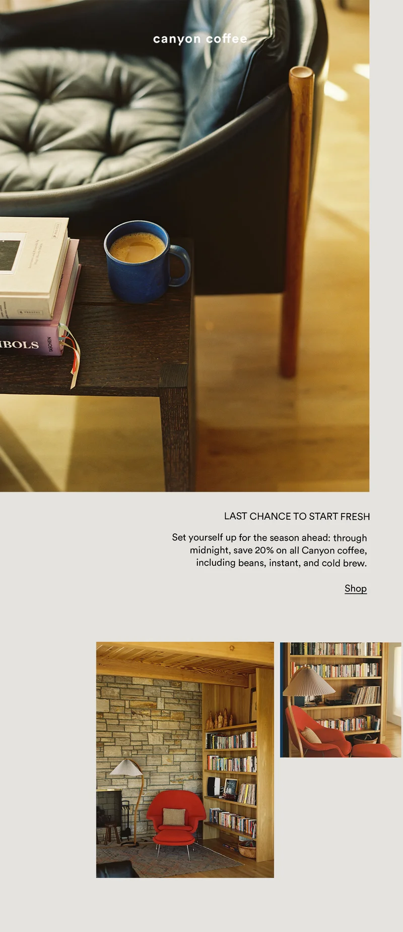 20% off Coffee