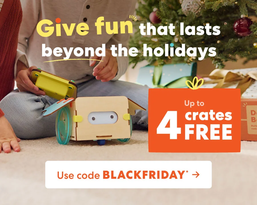 Give fun that lasts beyond the holiday! Use code BLACKFRIDAY