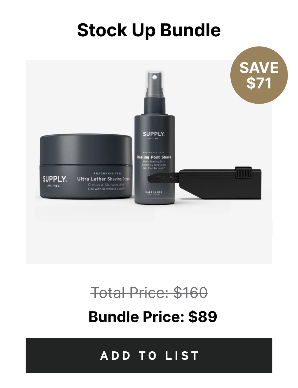Stock Up Bundle [ Add to Cart ]