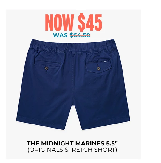 Originals Stretch Short: The Midnight Marines 5.5"