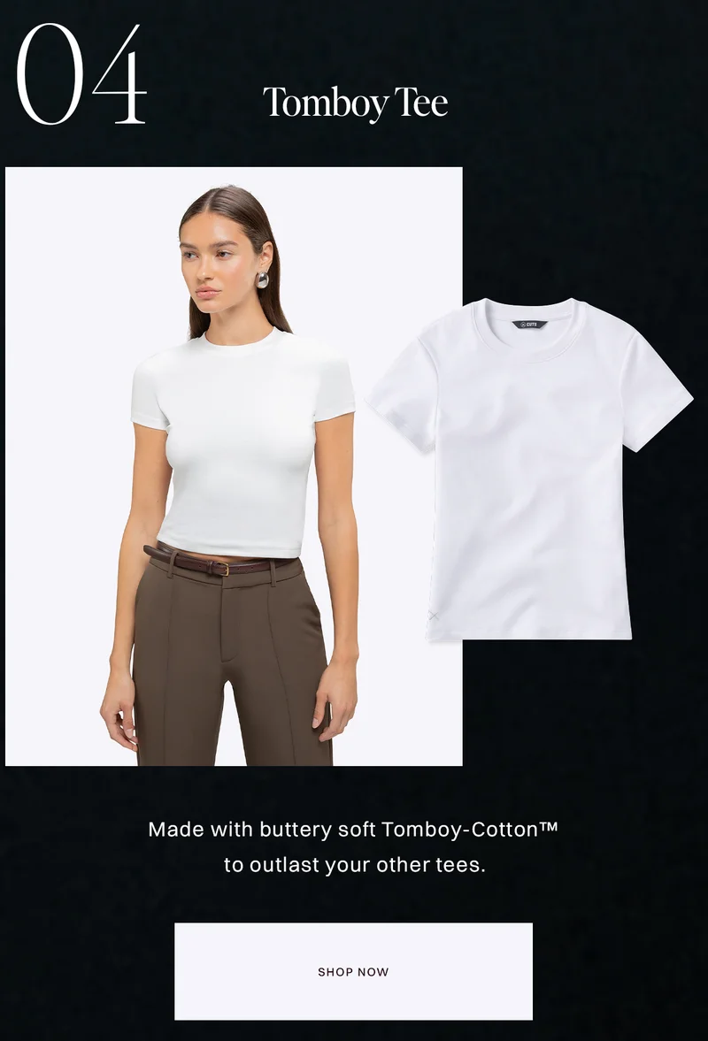 Tomboy Tee (white)