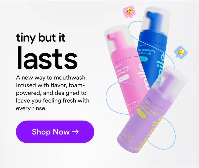 Tiny but it lasts. A new way to mouthwash. Infused with flavour, foam-powered, and designed to leave you feeling fresh with every rinse. Shop now.