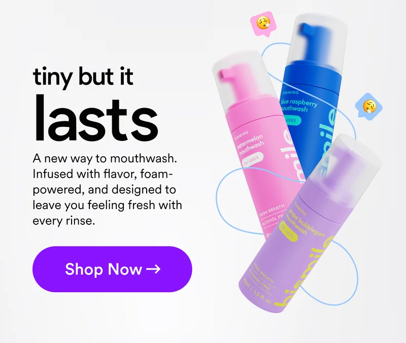 Tiny but it lasts. A new way to mouthwash. Infused with flavour, foam-powered, and designed to leave you feeling fresh with every rinse. Shop now.