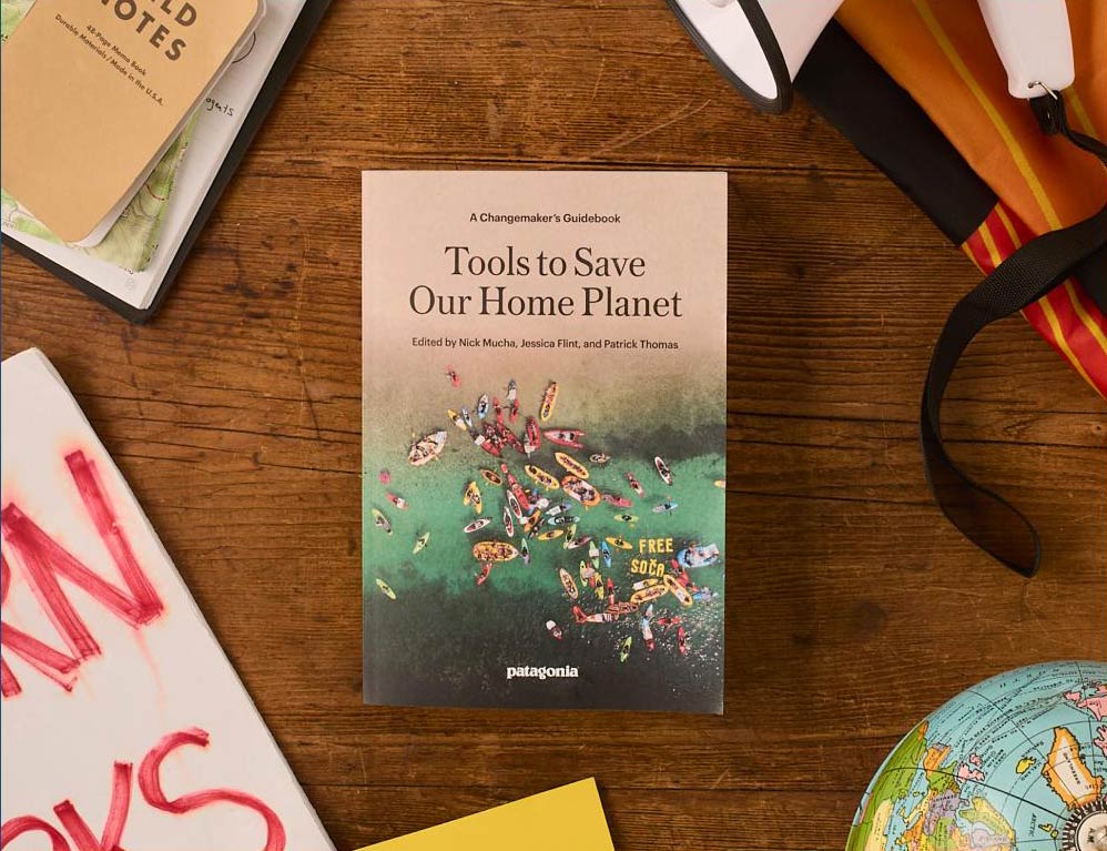 The cover of the book: Tools to Save Our Home Planet.