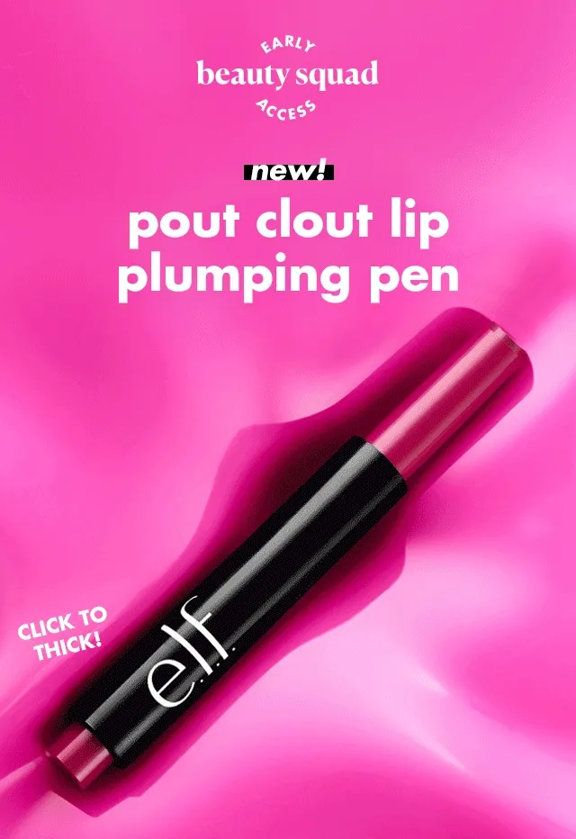 new! Pout clout lip plumping pen