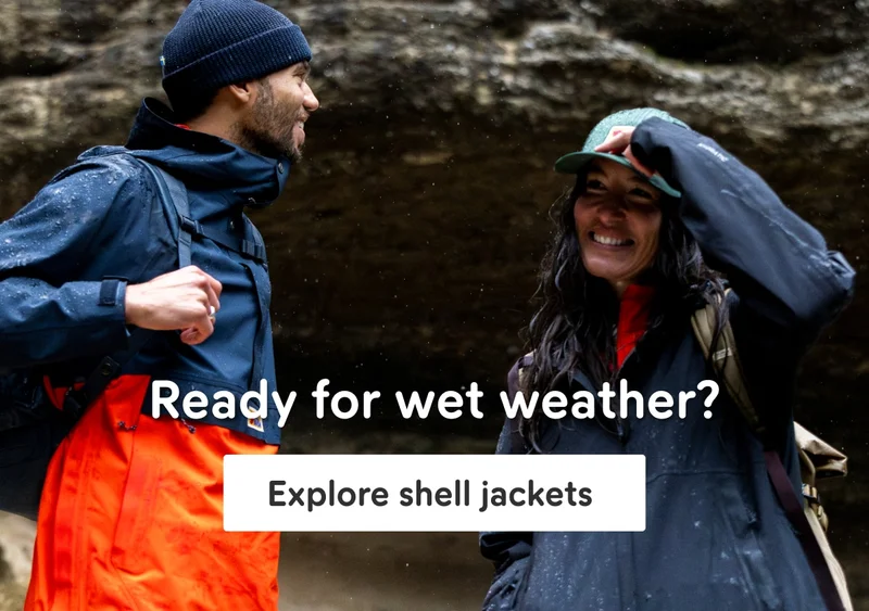 Water-resistant and waterproof Shell Jackets