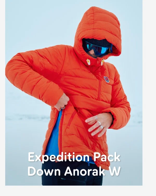 Expedition Pack Down Anorak W