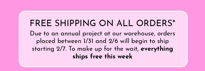 Free Shipping