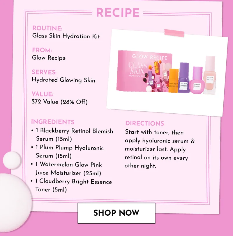 Glass Skin Hydration Kit