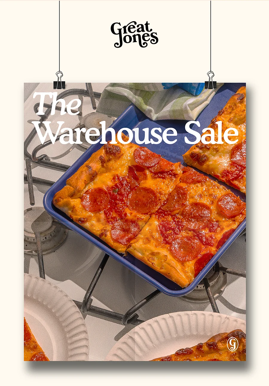 The warehouse sale