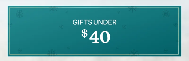 Gifts under $40