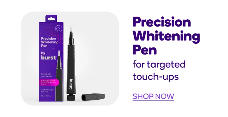 burst oral care precision whitening pen