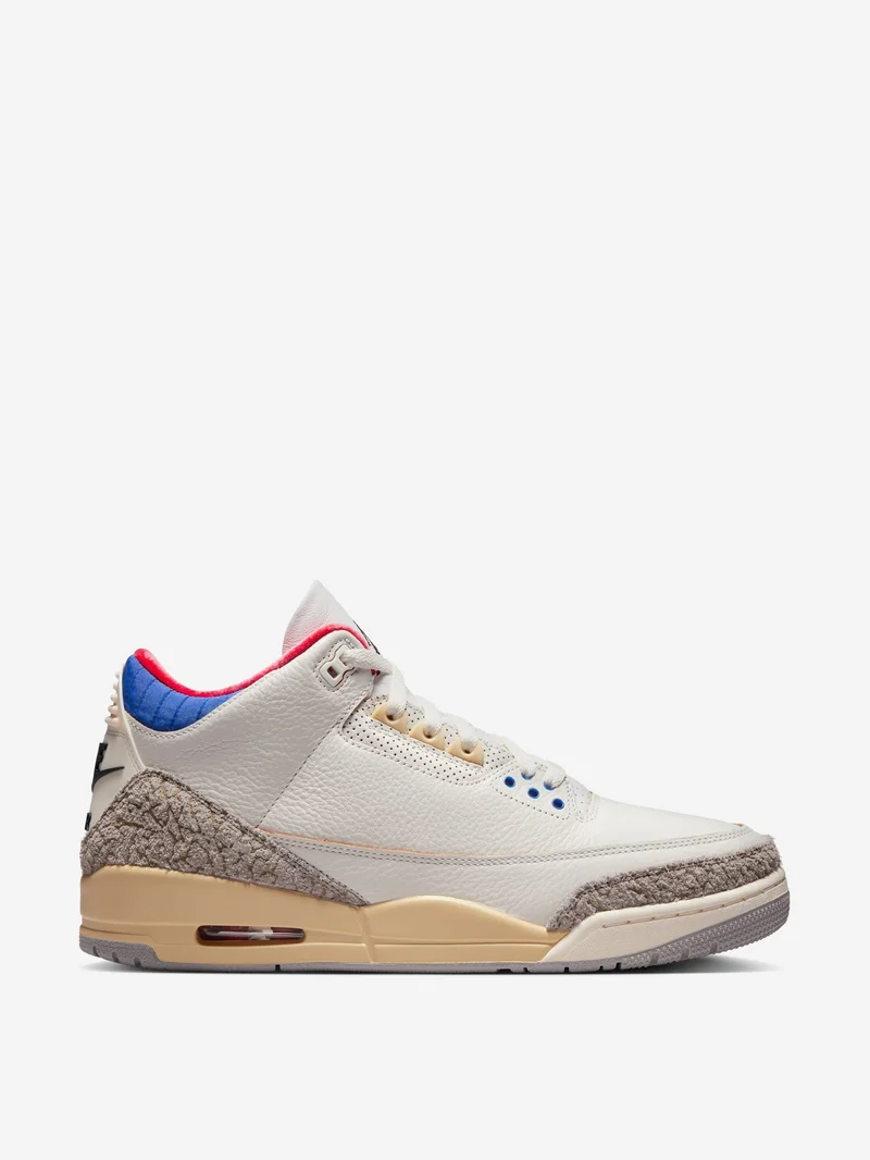 Image of Nike Air Jordan 3 Retro OG SP - White/Black-Sport Royal-Challenge Red