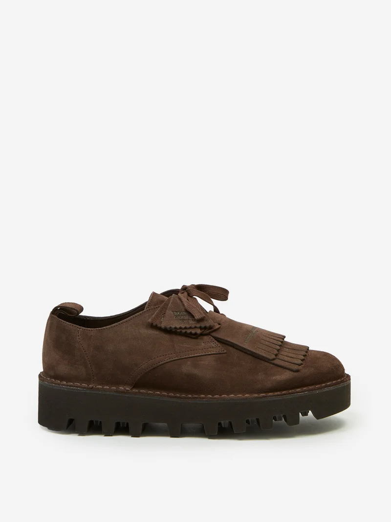 Image of Clarks Originals x Engineered Garments Dessert Khan - Brown Suede