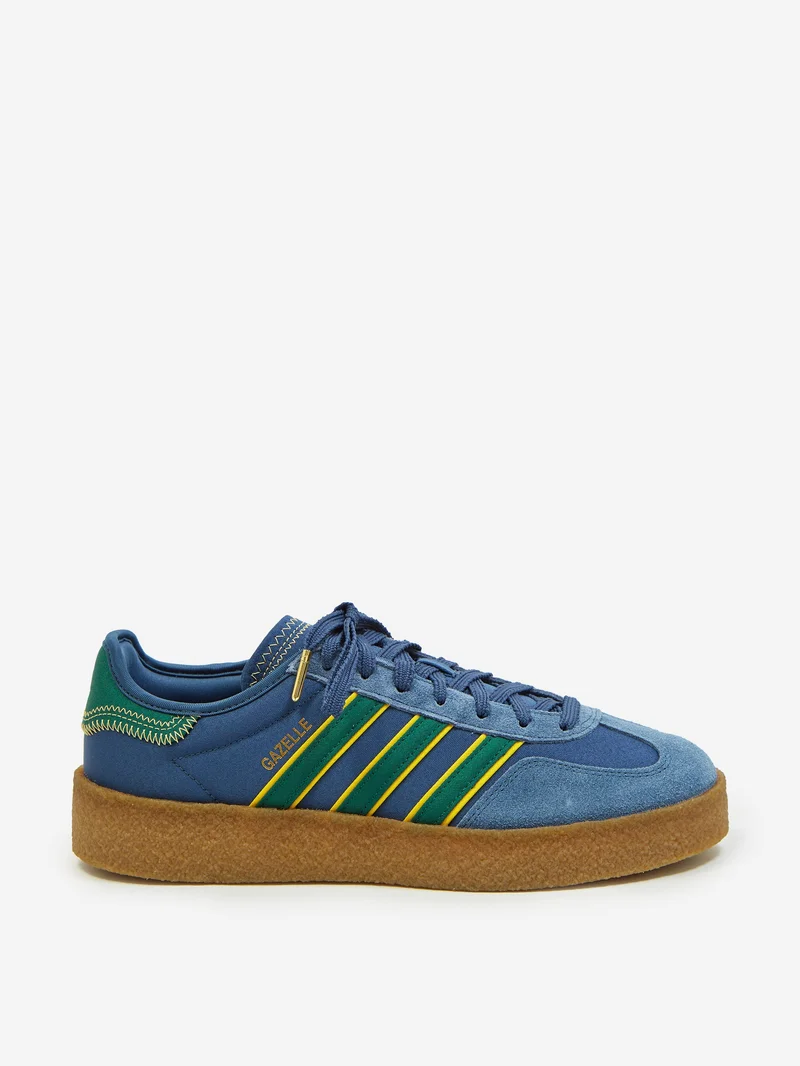 Image of Adidas Gazelle Crepe x Clot By Edison Chen - Night Marine/Hazel Yellow