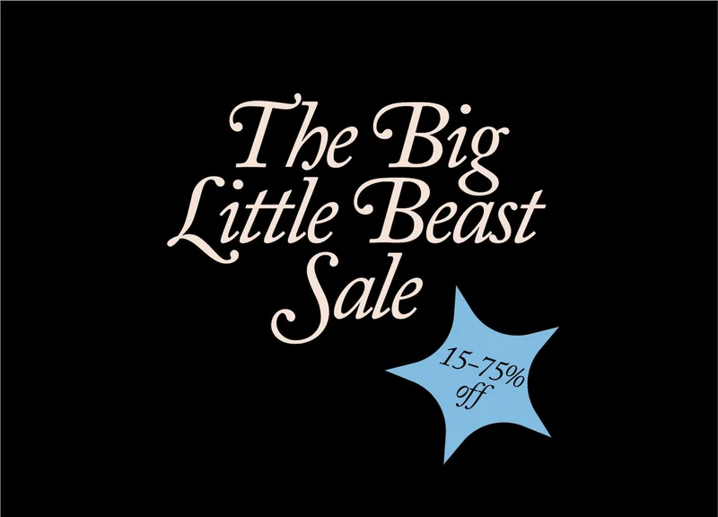 The Big Little Beast Sale