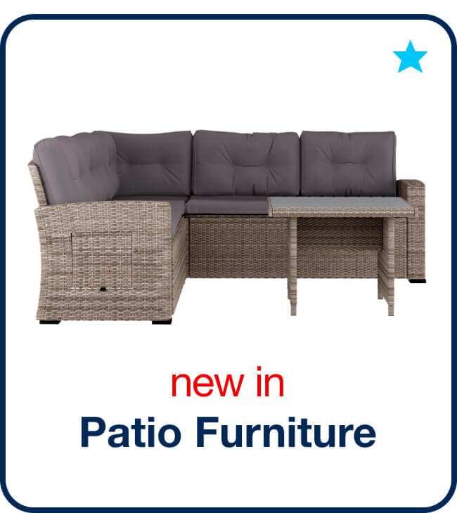 New in Patio Furniture