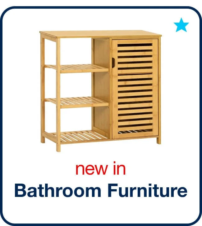 New in Bathroom Furniture