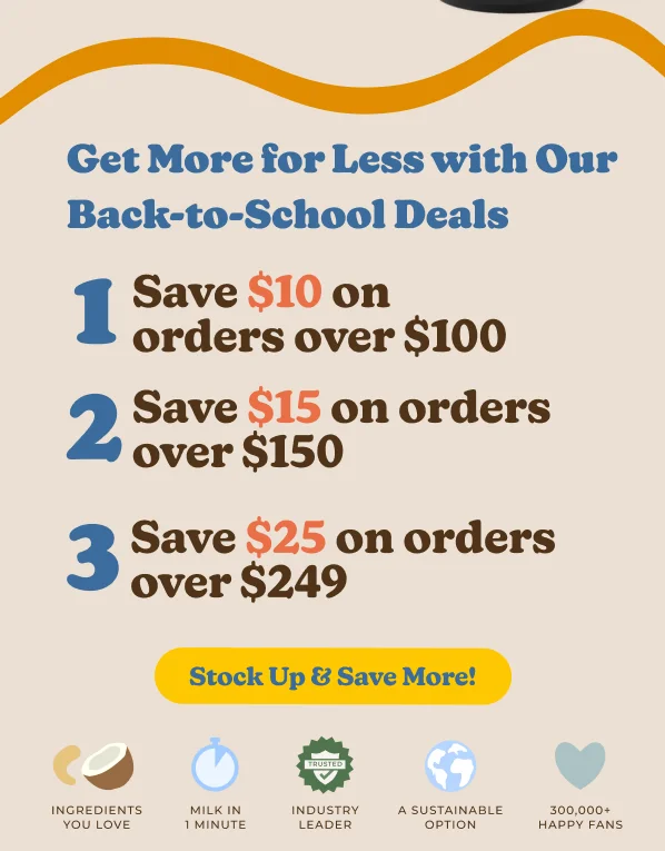 Save $10 on orders over $100 2 Save $15 on orders over $150 3 Save $25 on orders over $249 Stock Up & Save More!