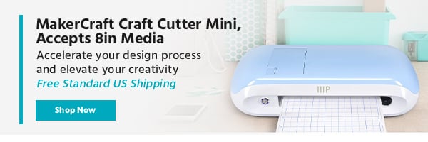 MakerCraft Craft Cutter Mini; Accepts 8in Media