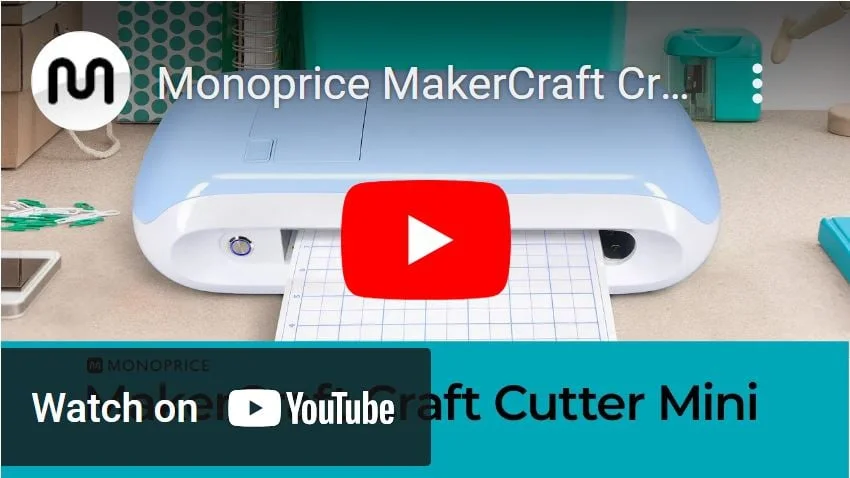 Monoprice MakerCraft Craft Cutter Mini with free SCAL 5 PRO software [Introduction and Setup] 44347