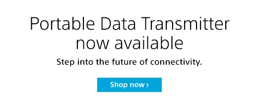 Portable Data Transmitter now available | Step into the future of connectivity | Shop now