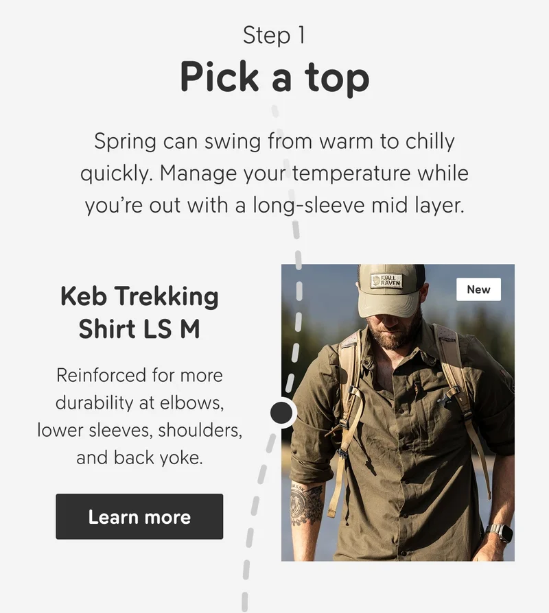 Keb Trekking Shirt LS M