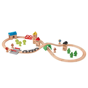 train set with track
