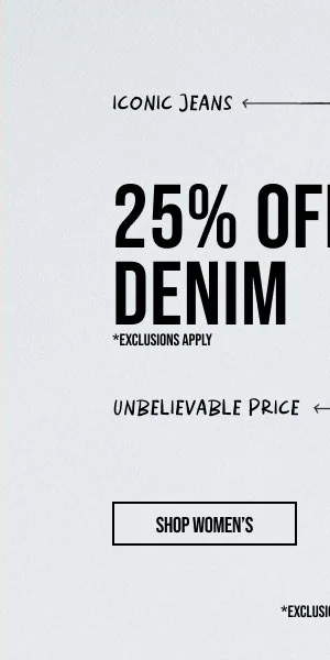 25% off Denim Shop Women's