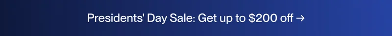 Presidents' Day Sale