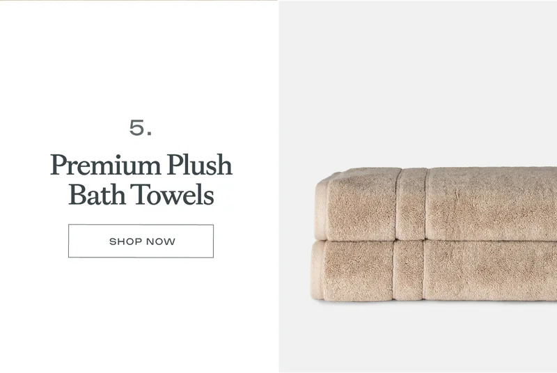 Premium Plush Bath Towels