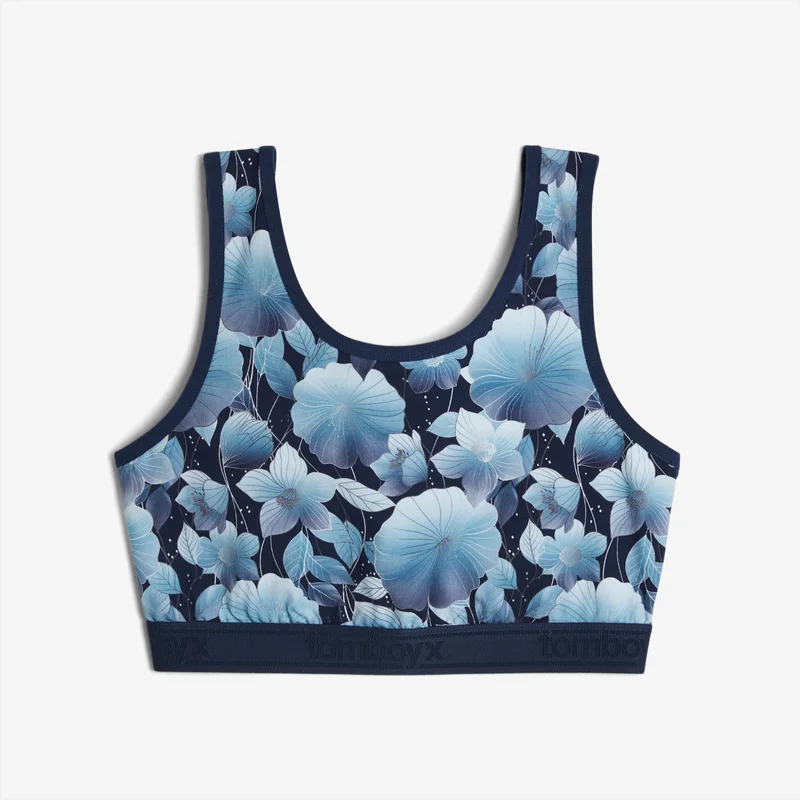 Image of Essentials Soft Bra - Glimmer Garden