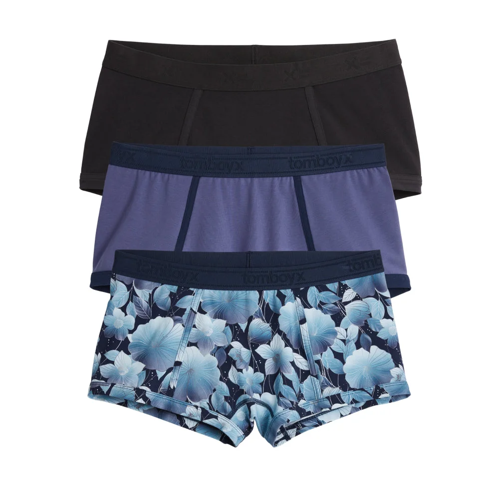Image of Boy Shorts 3-Pack - Glimmer Garden