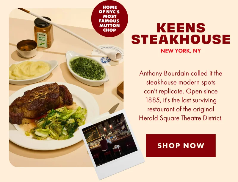 Keens Steakhouse Keens Steakhouse