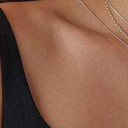 Model wearing Pandora Jewlery