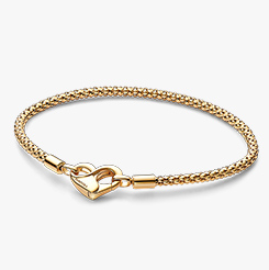 Pandora Moments Studded Chain Bracelet
