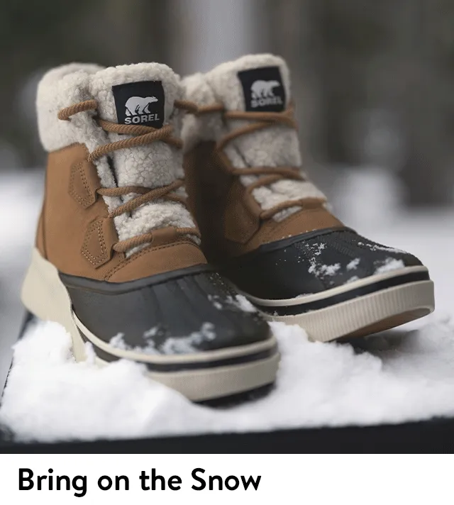 SOREL snow boots.