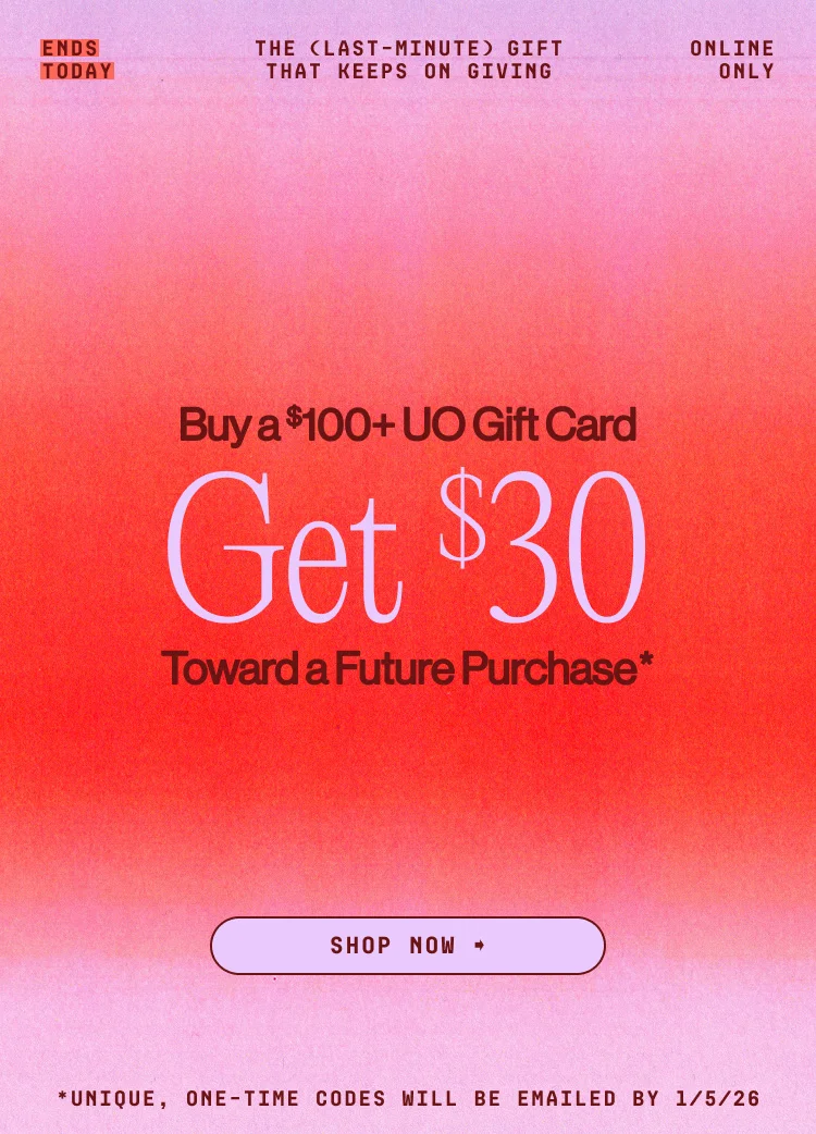 IMAGE-GIFT CARD SPEND $100, GET $30