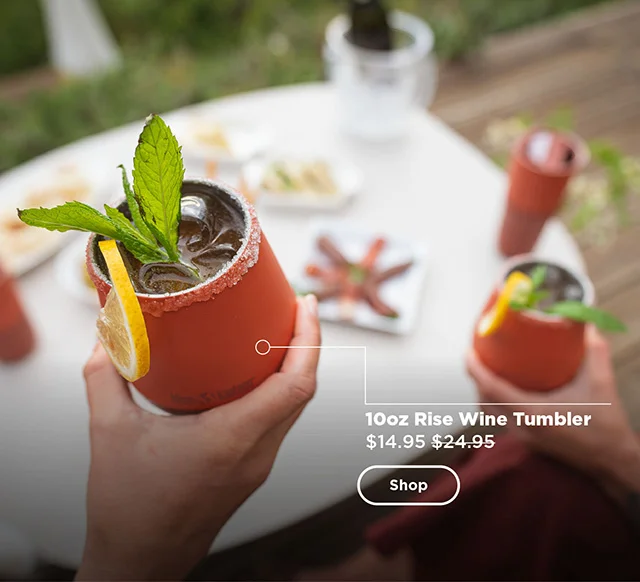 10oz Rise Wine Tumbler
