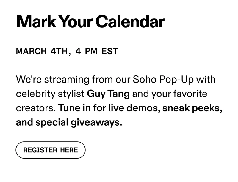 Mark Your Calendar | Register Here