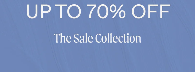 Up to 70% OFF