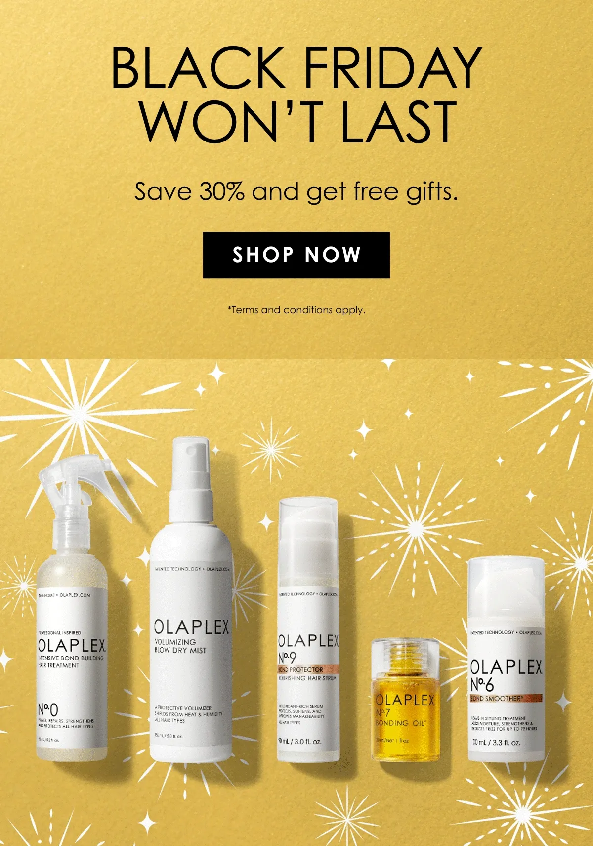 Black Friday Won't Last | Shop Now